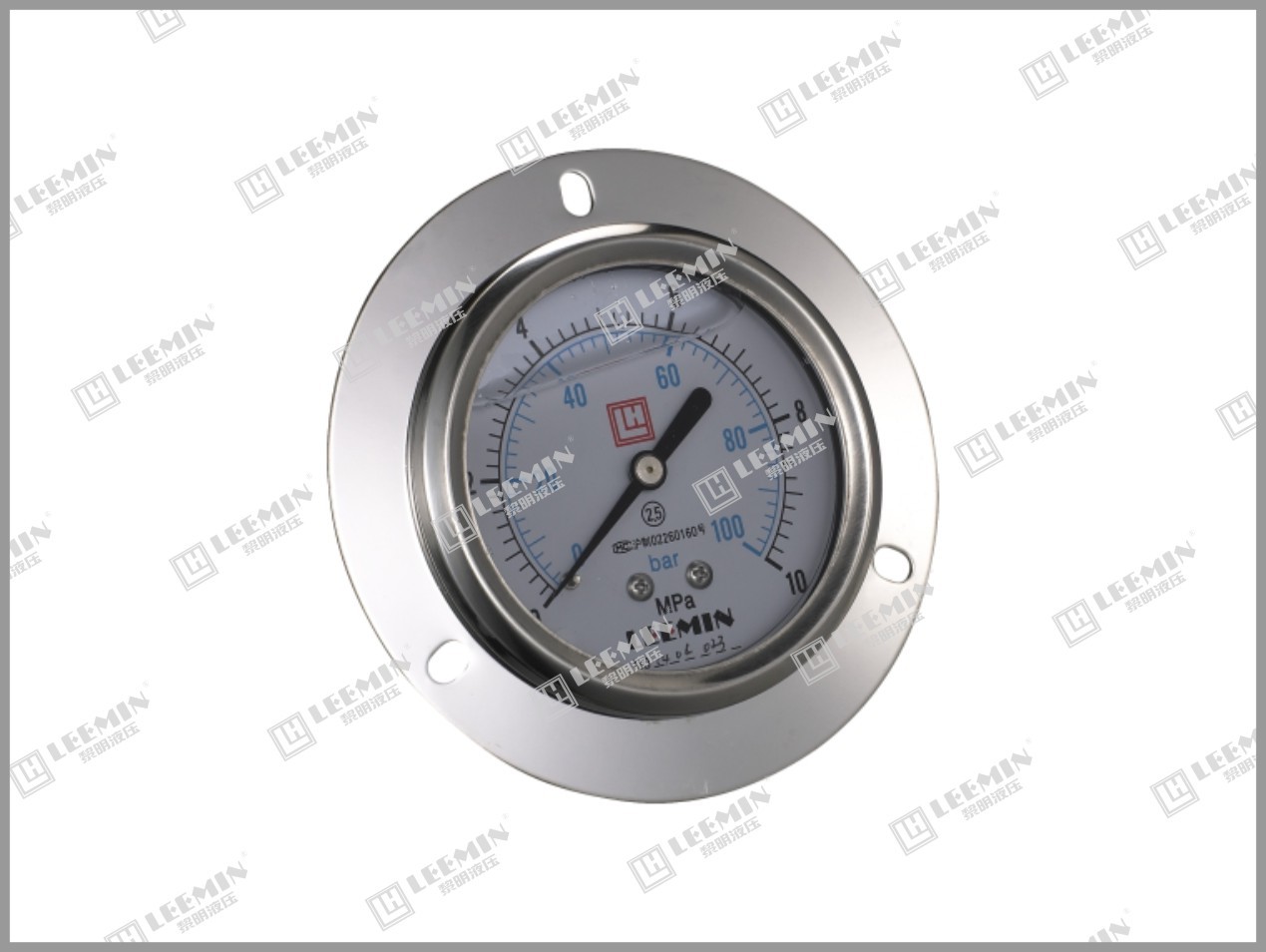 Pressure gauge (shock-proof)