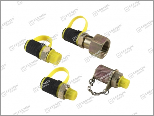 HF series miniature high pressure hose coupling assembly